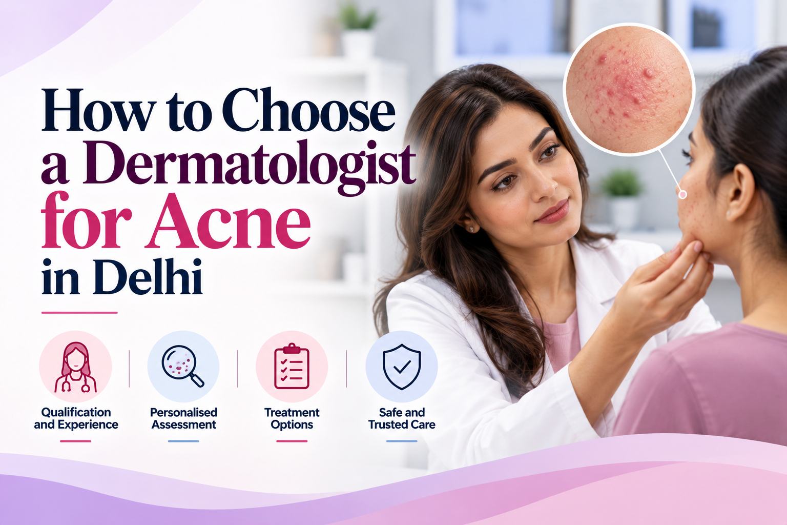 How to Choose a Dermatologist for Acne in Delhi - Dr Rashmi Sharma